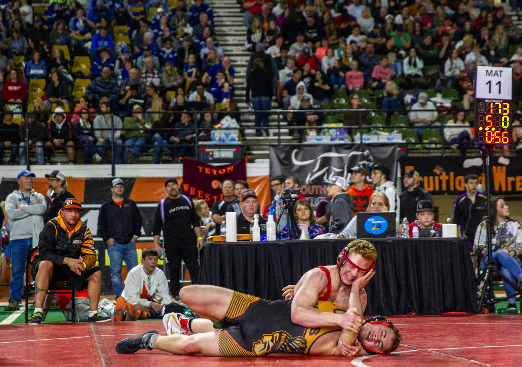 State Wrestling Day 1